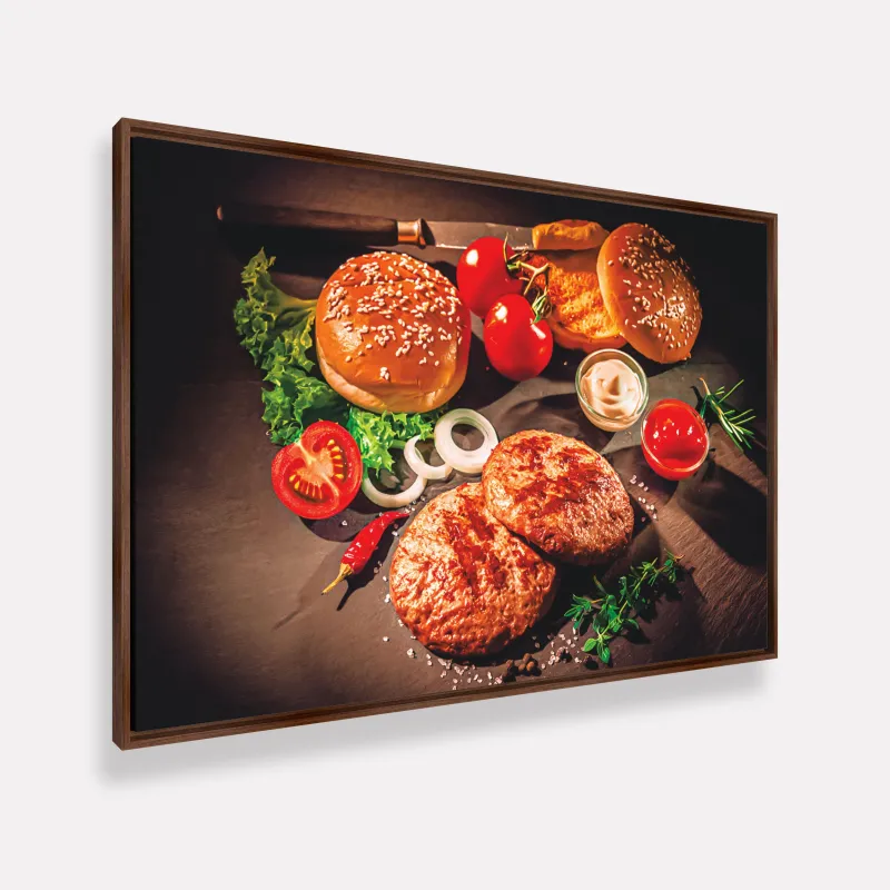 Quadro Decorativo Hambúrguer