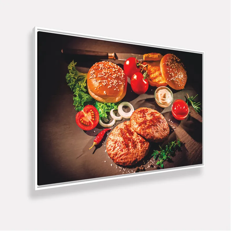 Quadro Decorativo Hambúrguer