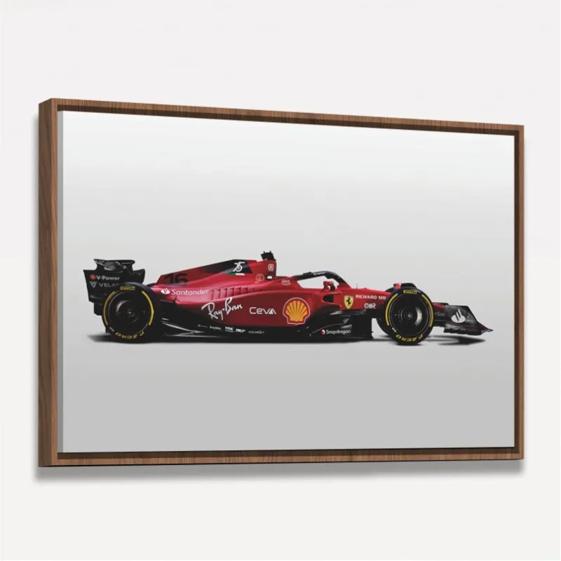 Quadro Carro de Corrida Ferrari F1-75