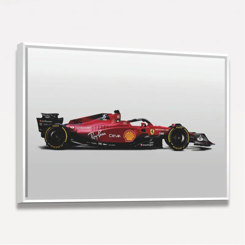 Quadro Carro de Corrida Ferrari F1-75