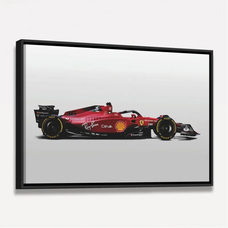 Quadro Carro de Corrida Ferrari F1-75