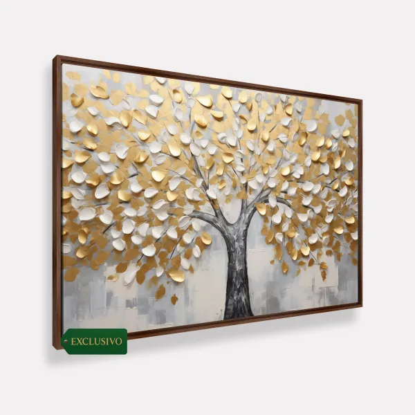 Quadro Árvore da Vida Arte Estilo Pintura