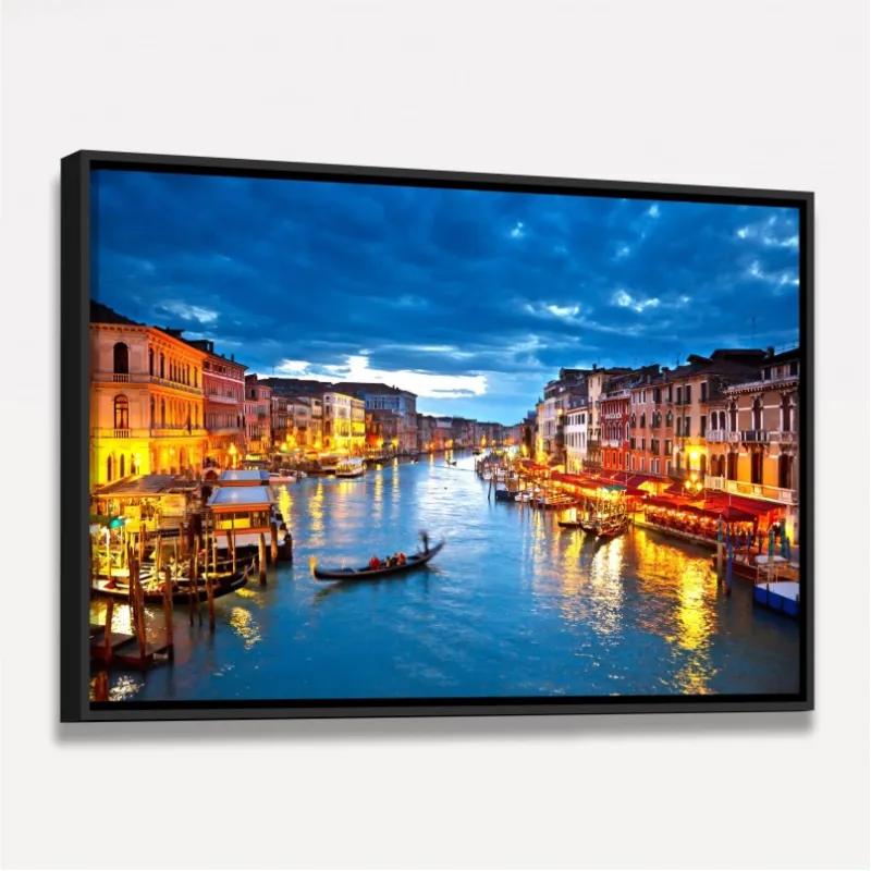 Quadro Canal de Veneza decorativo
