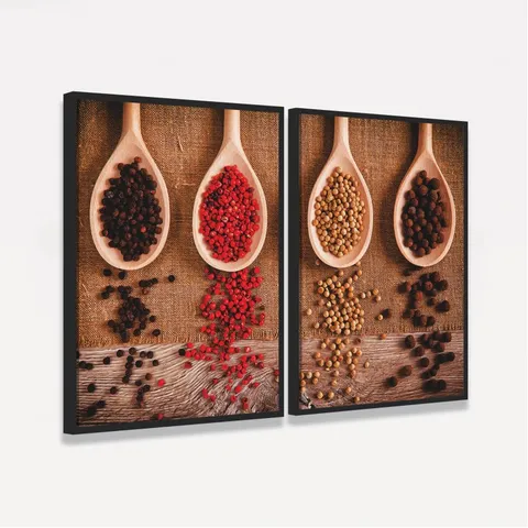 Quadro Duo Aroma dos Temperos