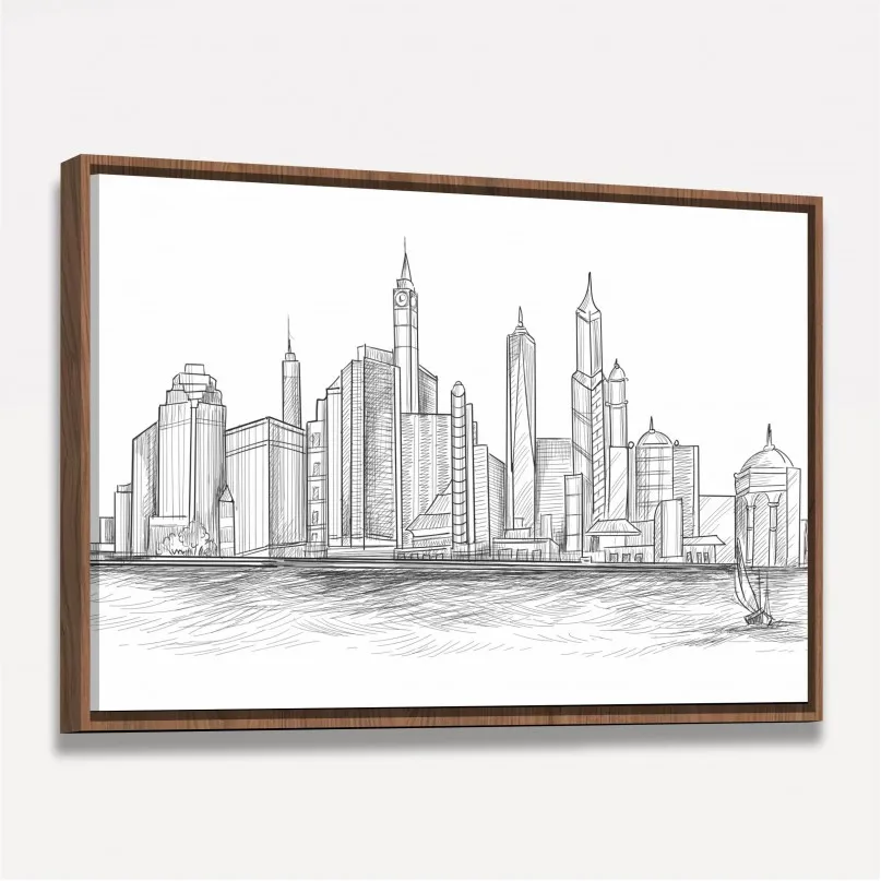 Quadro New York City Skyline Quadro New York City Skyline
