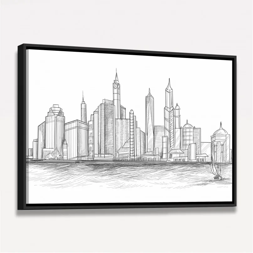 Quadro New York City Skyline Quadro New York City Skyline