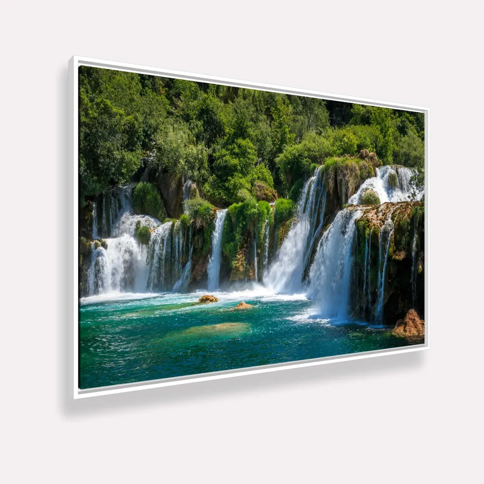 Quadro Paisagem Cachoeira Paraíso Encontro das Águas